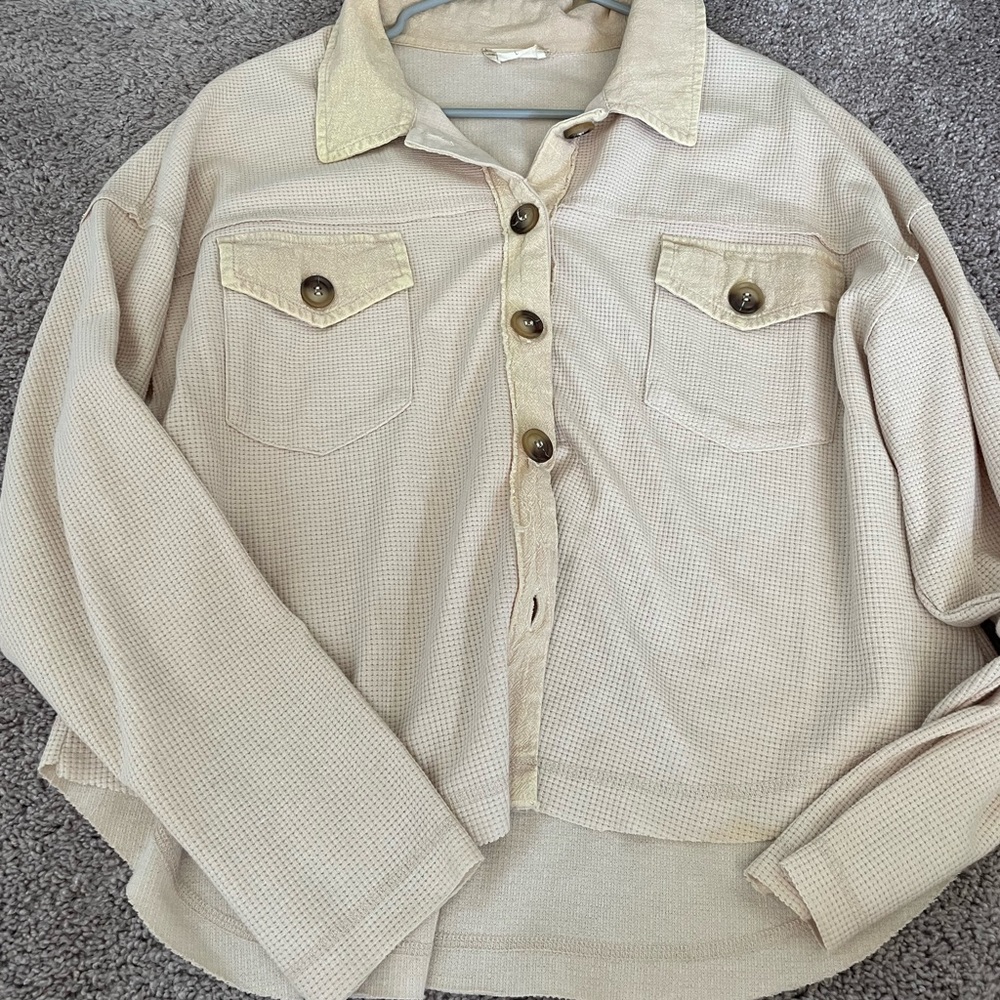 Altar’d State Long Sleeve Button Up Top